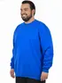 Blusão unissex plus size moletom flanelado