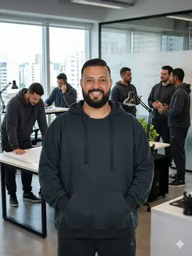 Blusão Jovem Moletom Flanelado Plus Size Masculino Fenomenal