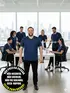 Camiseta masculina plus size decote v malha fria(sem elasticidade)