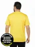 Camiseta masculina plus size decote v malha fria(sem elasticidade)