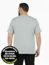 Camiseta masculina plus size decote v malha fria(sem elasticidade)