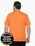 Camiseta masculina plus size decote v malha fria(sem elasticidade)