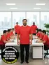 Camiseta Uniforme Malha Fria Fenomenal 46 ao 56 - Alta Durabilidade (Não Precisa Passar)