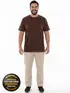 Camiseta masculina fenomenal gola redonda