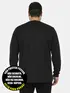 Camiseta manga longa malha fria plus size fenomenal