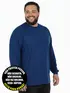 Camiseta manga longa malha fria plus size fenomenal