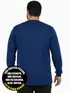 Camiseta manga longa malha fria plus size fenomenal