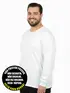 Camiseta manga longa malha fria plus size fenomenal