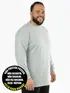 Camiseta manga longa malha fria plus size fenomenal