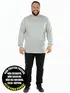 Camiseta manga longa malha fria plus size fenomenal