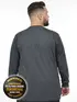 Camiseta Manga Longa Algodão Plus Size Fenomenal