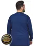 Camiseta Manga Longa Algodão Plus Size Fenomenal
