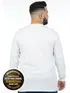 Camiseta Manga Longa Algodão Plus Size Fenomenal