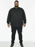 Jaqueta moletom flanelado básica plus size masculina fenomenal