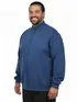 Jaqueta moletom flanelado básica plus size masculina fenomenal