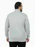 Jaqueta moletom flanelado básica plus size masculina fenomenal