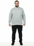 Jaqueta moletom flanelado básica plus size masculina fenomenal