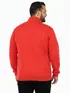 Jaqueta moletom flanelado básica plus size masculina fenomenal