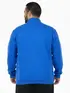 Jaqueta moletom flanelado básica plus size masculina fenomenal