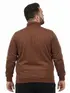 Jaqueta moletom flanelado básica plus size masculina fenomenal