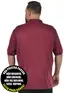 Camisa polo masculina fenomenal malha fria plus size(sem elasticidade)
