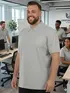 Camisa polo masculina fenomenal malha fria plus size(sem elasticidade)