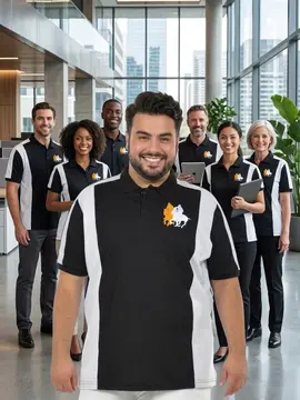 Camisa Polo Efeito Plus Size Fenomenal (sem elasticidade)