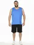 Regata lisa tradicional plus size fenomenal