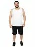Regata lisa tradicional plus size fenomenal