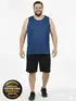 Regata lisa tradicional plus size fenomenal