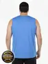 Regata lisa tradicional plus size fenomenal