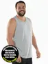 Regata machão malha fria plus size fenomenal(sem elasticidade)