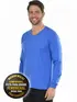 Camiseta Decote V Manga Longa Fenomenal