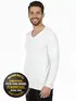 Camiseta Decote V Manga Longa Fenomenal