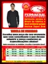Camiseta Decote V Manga Longa Fenomenal