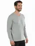 Camiseta Decote V Manga Longa Fenomenal