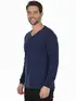 Camiseta Decote V Manga Longa Fenomenal