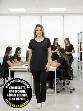 Blusa prosperidade longa lisa