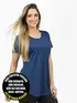 Blusa prosperidade longa lisa