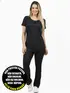 Blusa prosperidade longa lisa