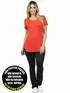 Blusa prosperidade longa lisa
