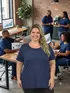 Blusa Plus Size Brilhante