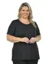 Blusa Plus Size Brilhante
