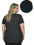 Blusa Plus Size Brilhante