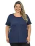 Blusa Plus Size Brilhante