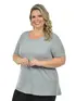 Blusa Plus Size Brilhante