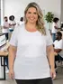 Blusa Plus Size Brilhante