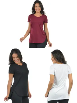 Kit 3 Blusas Mullet Redonda Fenomenal