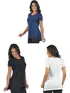 Kit 3 Blusas Mullet Redonda Fenomenal