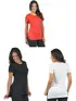 Kit 3 Blusas Mullet Redonda Fenomenal